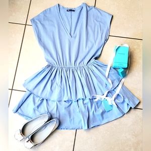 Zara Baby blue dress